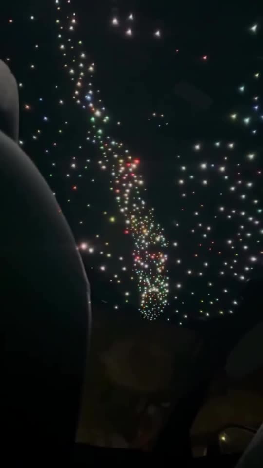 1,200 stars: Custom Milky Way design