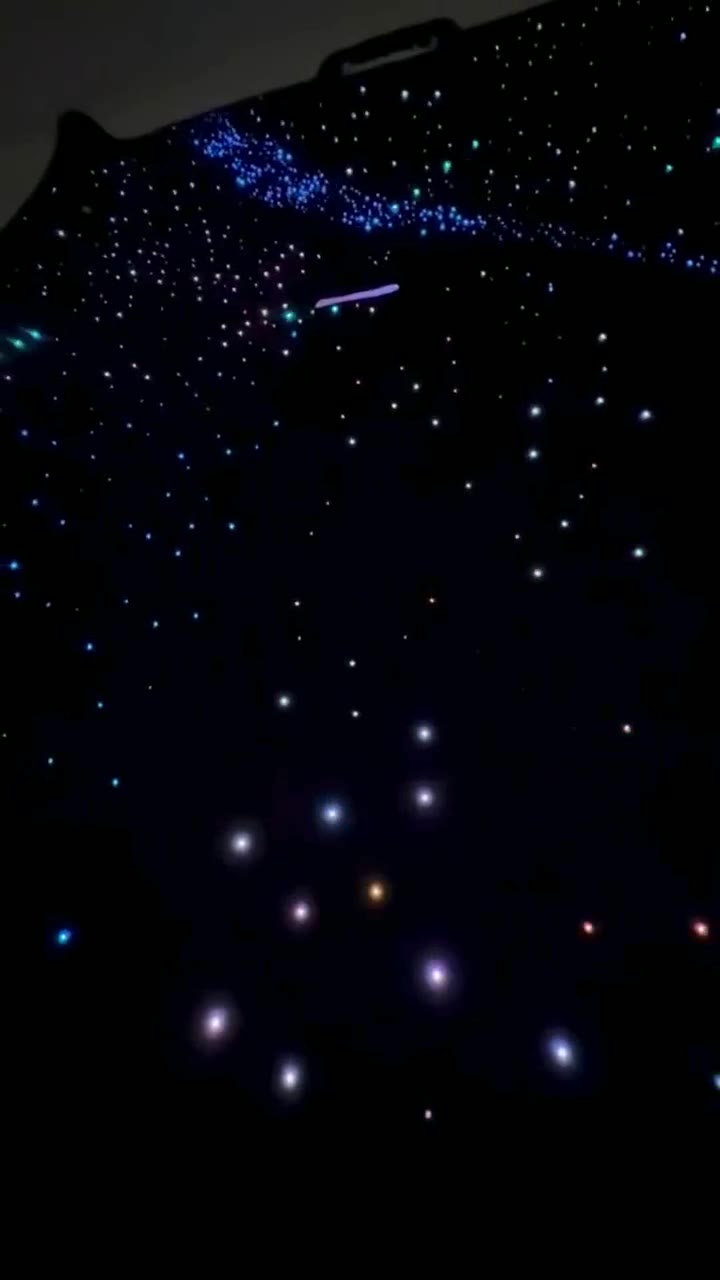 A 1,000 star Milky Way headliner glowing in the dark
